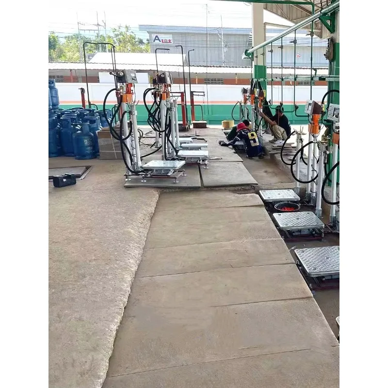 Ex-proof Semi-Automatic Electric Digital Weighting Pump Mechanical Valve Control LPG & Chemical Gas Cylinder Filling Machine
