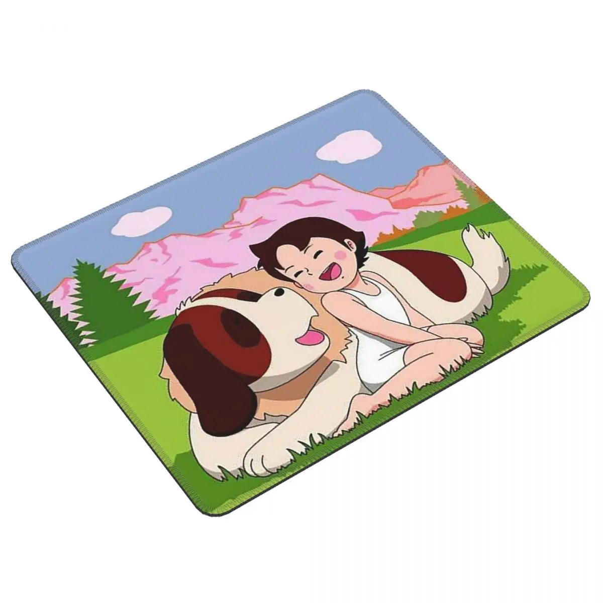 Multi-size Mouse Pad Anime Heidi Girl Of The Alps Peter Grandpa Gamer PC Laptop Mats Keyboard Desk Mat