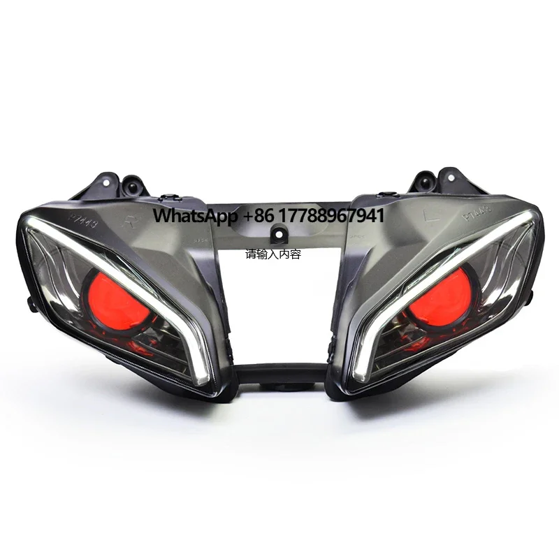 

YZF R6 2008-2016 LED Headlight Assembly Projector Front Position Plastic 6000K Color Temperature Motorcycles Made China