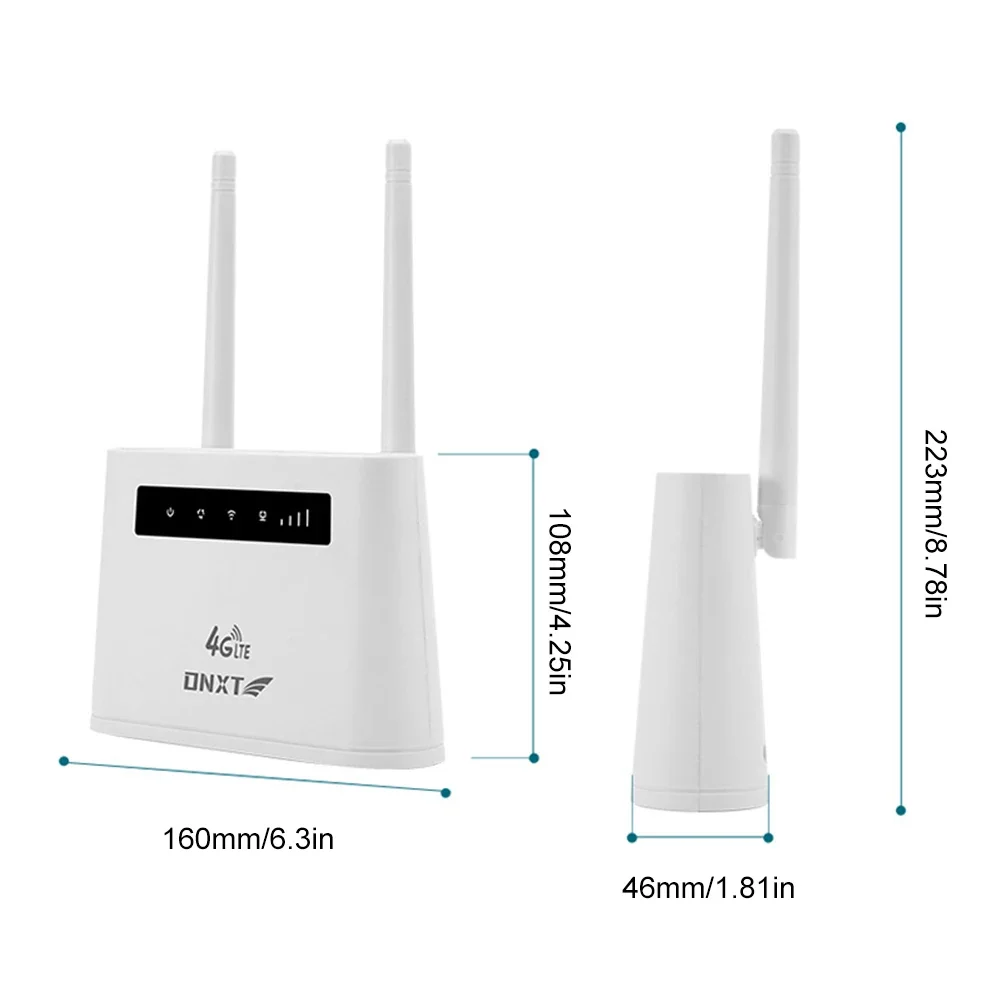 노트북용 무선 USB 동글 150Mbps 모뎀 스틱 WiFi 어댑터 4G 카드 라우터