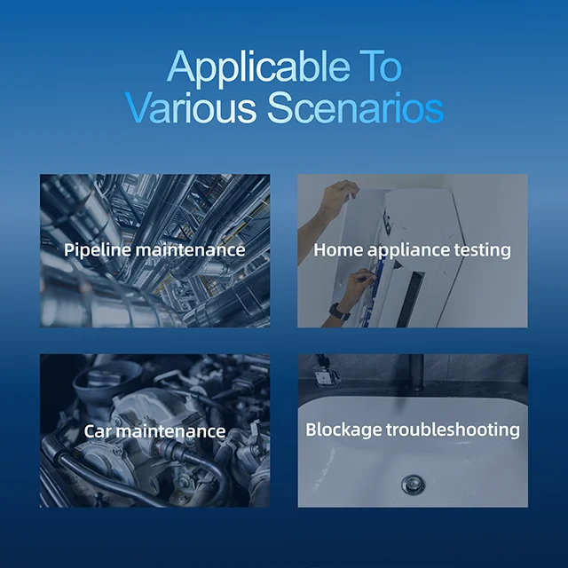 180° Two-Way Industrial Borescope Camera 3.9mm IP67 USB Endoscope with 1MP for Pipe/Machine Inspection (1M Length Customizable)