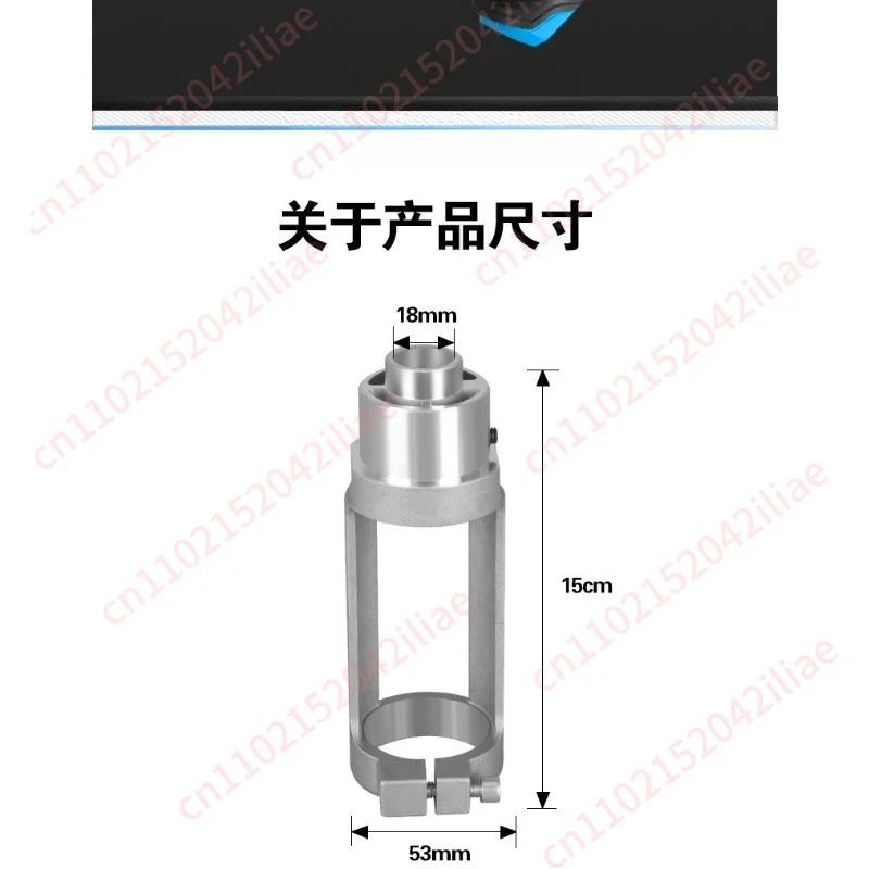 Woodworking hole opener tenoning machine tenon and mortise square hole drill fixing bracket