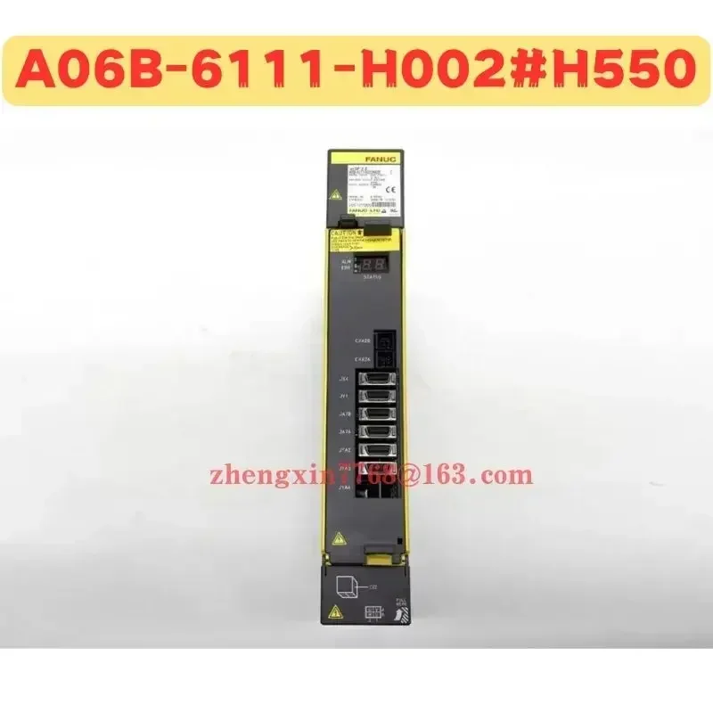 Second-hand Servo Drive Ampilifer Module A06B-6111-H002#H550 A06B 6111 H002 Normal Function Tested OK