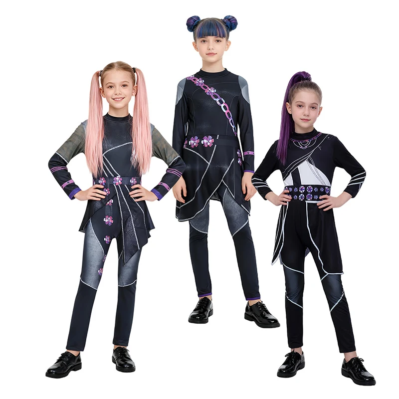 

Rumi Zoey Mira Cosplay Jumpsuit Polyester Printed Hunters Princess Bodysuit Show Outfits XMAS Carnival Clothes