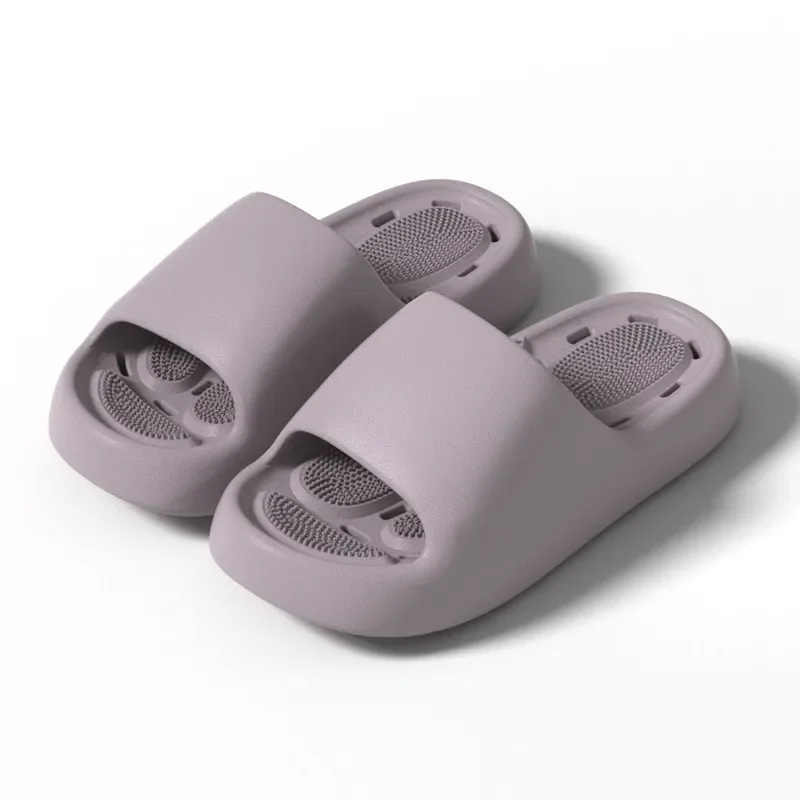 Pantuflas de baño para mujer, sandalias de ducha de secado rápido para hombre, chanclas transpirables para parejas, sandalias de playa de verano, sandalias de natación