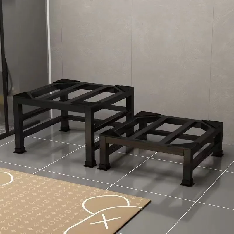 Universal Washing Machine Stand Adjustable Height Base Bracket for Refrigerator Dishwasher Heavy Duty Iron Support Rack with