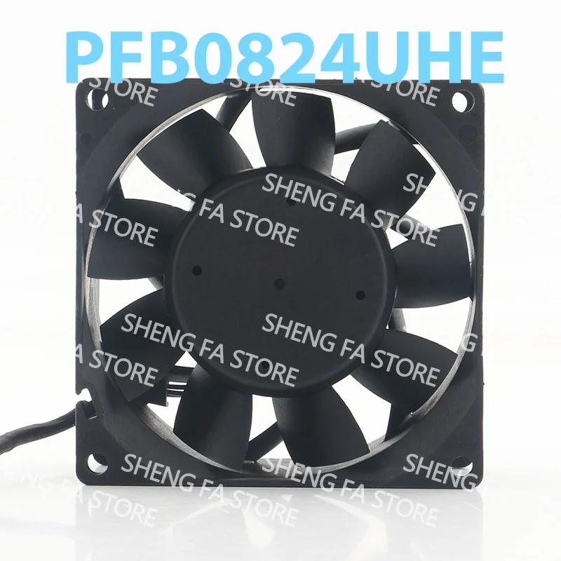 PWM temperature control large air volume inverter Delta 5V 12V 48V DC 24V 0.93A AC EC 8038 80X80X38MM 8CM PFB0824UHE cooling fan