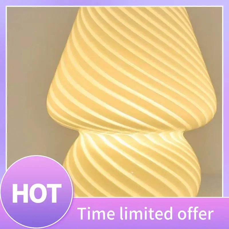 

B69C Mushroom Shaped Table Lamp Bedroom Bedside Kids Room Desk Table Lamp Decoration C