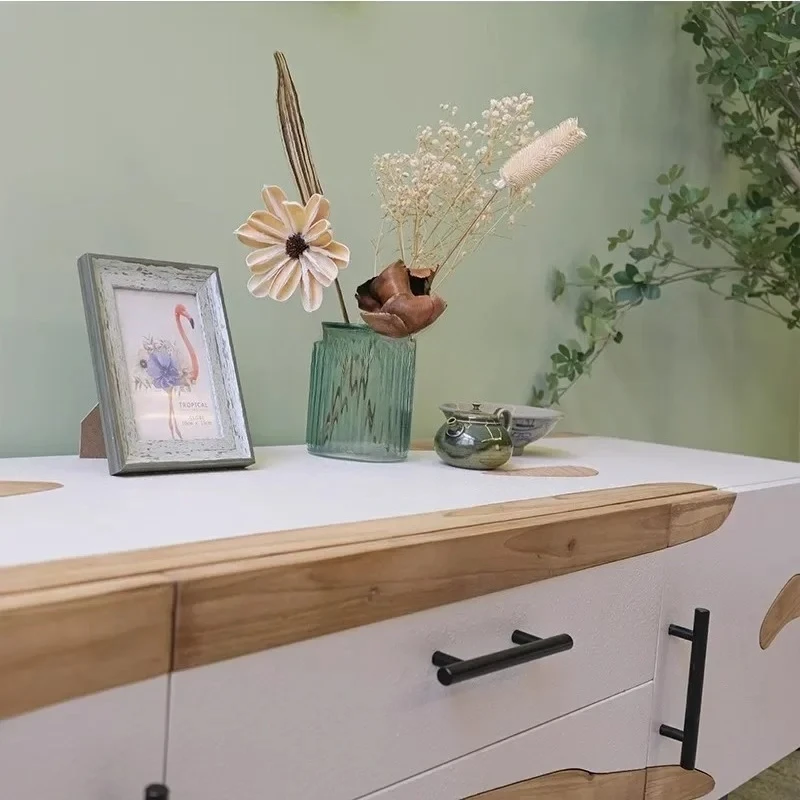 Mobile TV, soggiorno, deposito domestico dal pavimento al soffitto, armadietto, mobile laterale integrato, antico moderno e semplice