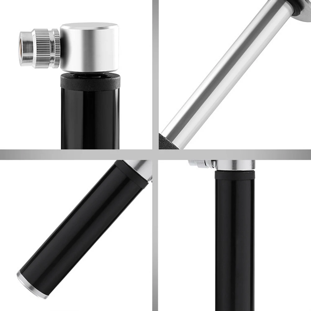 

Ultra-Compact 120Psi Portable Bike Tire Inflator Pump Lightweight Easy Carry Store In Pocket Cage Fixing Point Emergency Repair