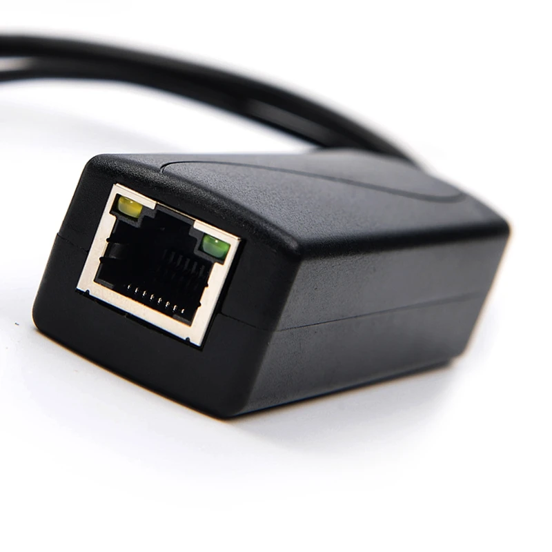 PS5712TG Gigabit Power Over Ethernet-сплиттер 10/100/1000 Мбит/с RJ45 Поддержка IEEE802.3 Af/At (30 Вт) PoE-сплиттер