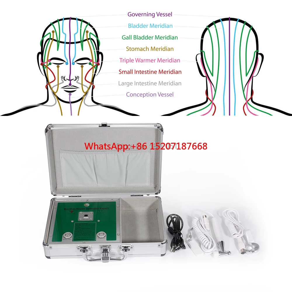 Hot selling Russian version meridian analyzer body meridian health analyzer