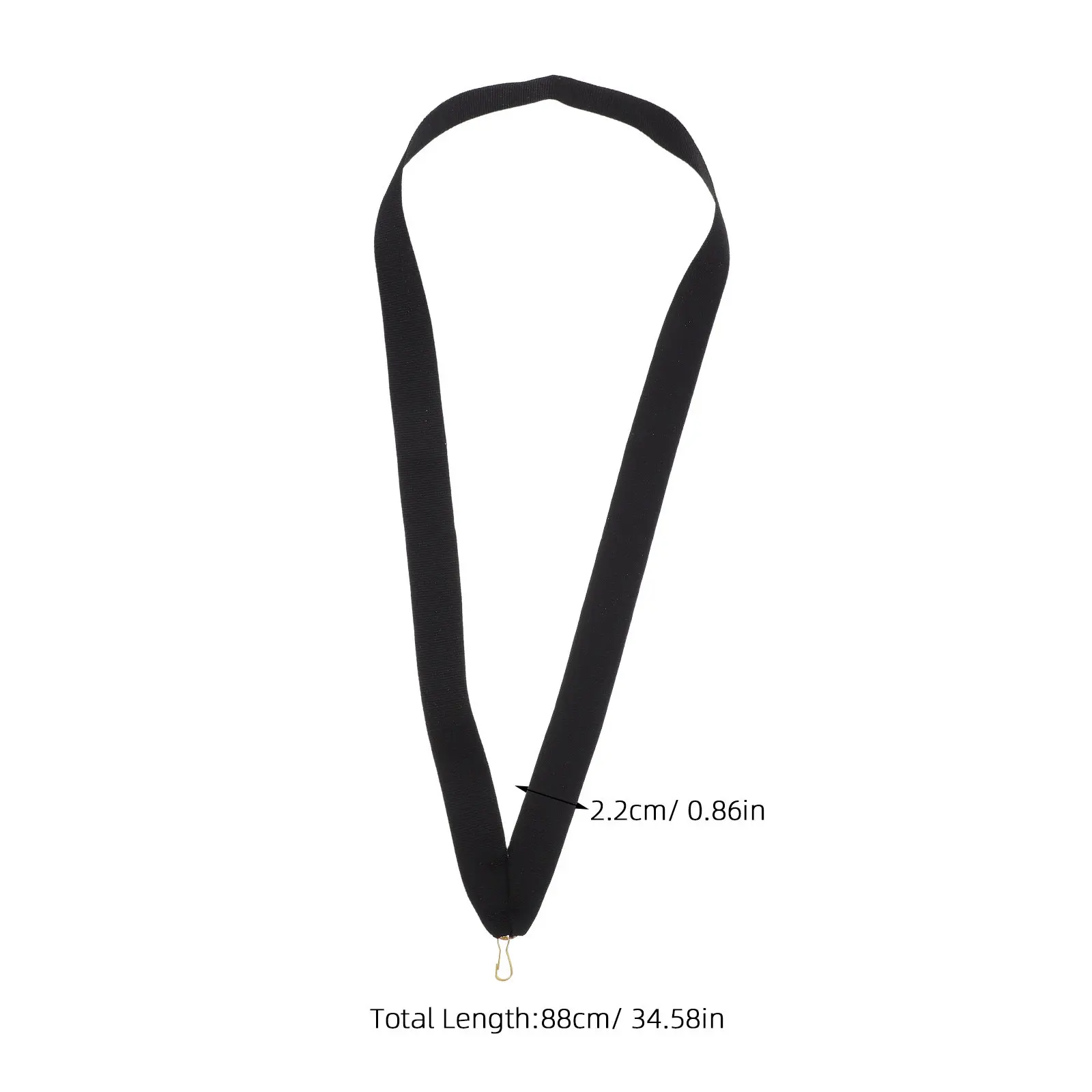30Pcs Medal Ribbons Award Lanyards Soft Polyester Neck Straps Safety Quick Release Clip for Sports Competition Student Badge