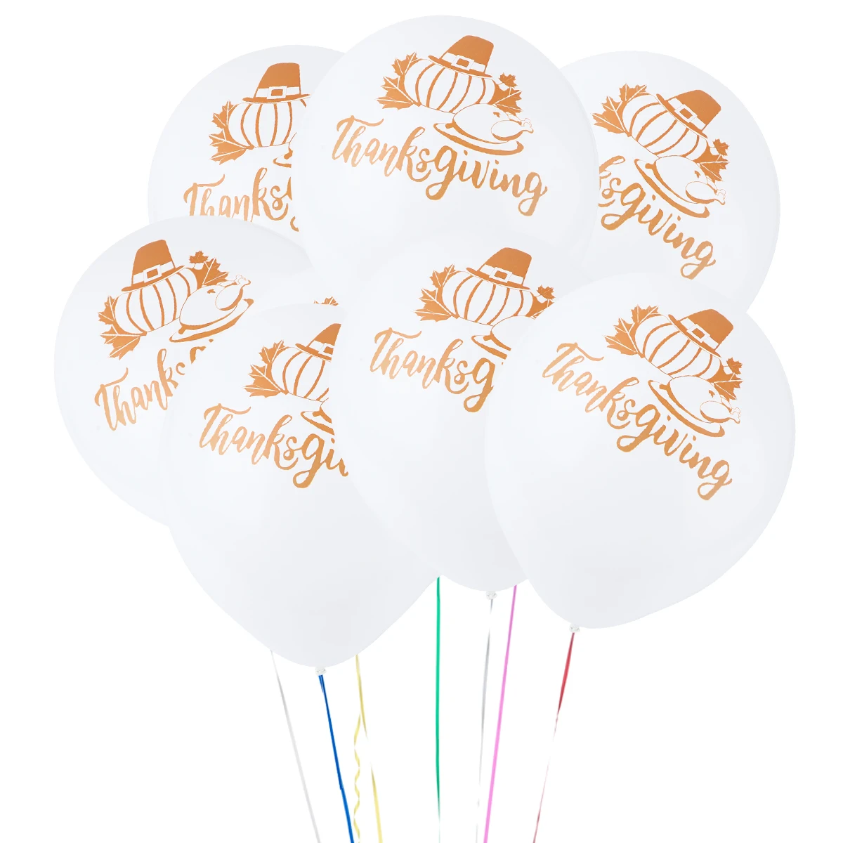 

100pcs Latex Balloons Thanksgiving Decorations Toughness Photo Background Party Supplies Home Accessories