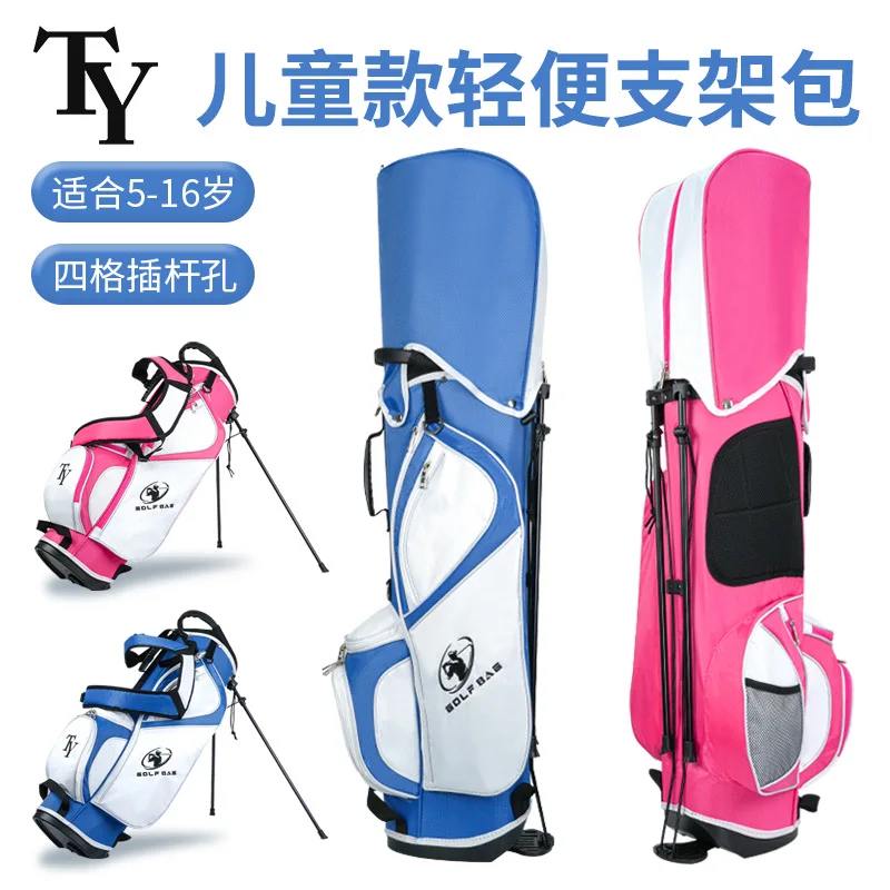

2026 New Lightweight Kids Golf Stand Bag Portable Golf Bag for Boys and Girls