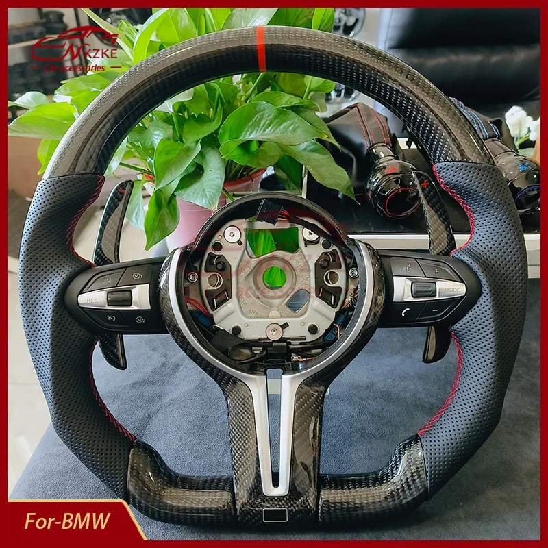 Steering Wheel Carbon Fiber Assembly Car Steering Wheel For BMW F10 F11 F30 F31 F34 F32 F33 F36 F20 F21 F22 F23 M3 M6