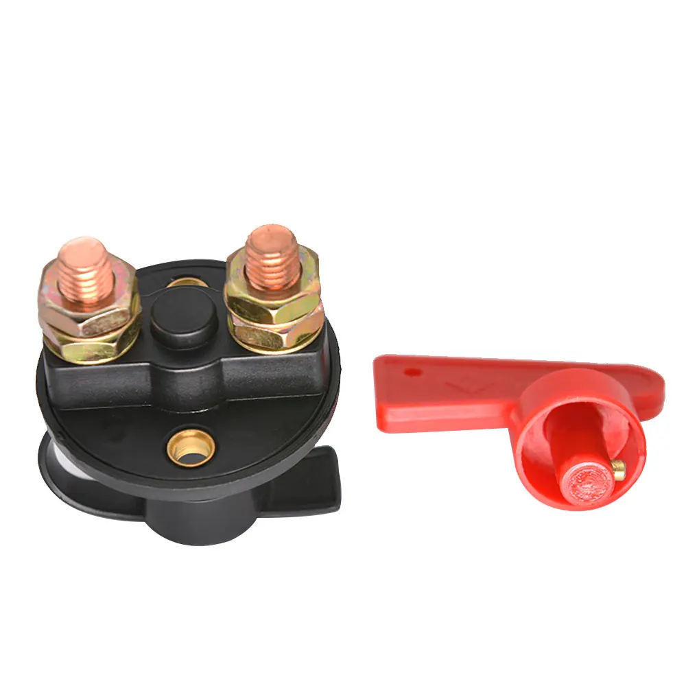 

DC 12V-24V Vehicle Switch Car Battery Disconnect Auto Car Truck Boat Battery Isolator Disconnect Cut Off Switch With Removable