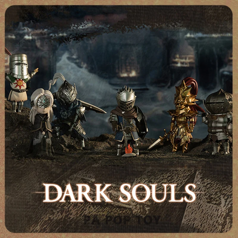 الظلام النفوس أنيمي الشكل Solaire Siegmeyer أوسكار Ornstein Artorias تمثال بولي كلوريد الفينيل تمثال نموذج دمية زخارف مكتب جمع لعبة هدية