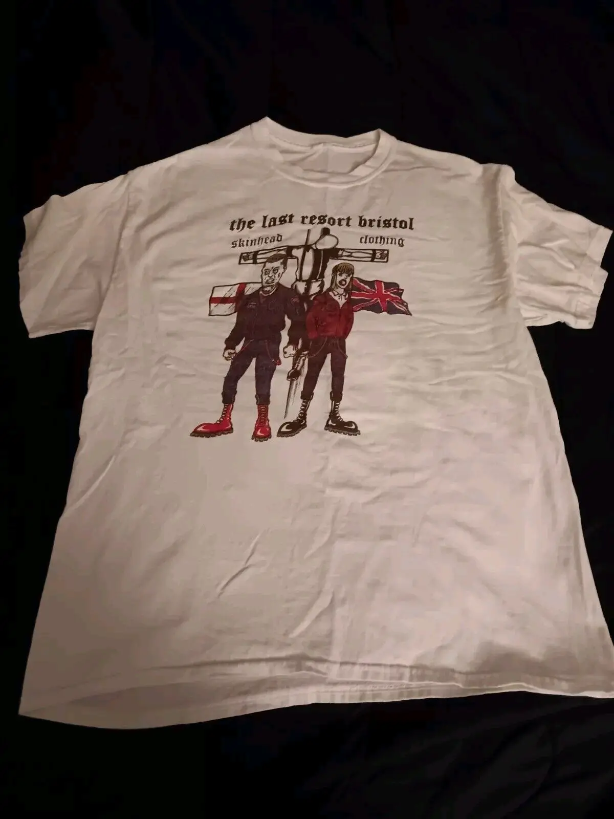 THE LAST RESORT Shop Large Oi Skinhead Punk
