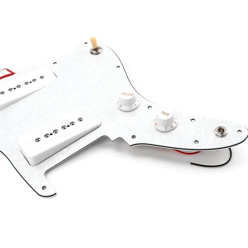 

For Japan for Jazzmaster Guitar Pickguard With P90 Electric Guitar Pickup_ELOS