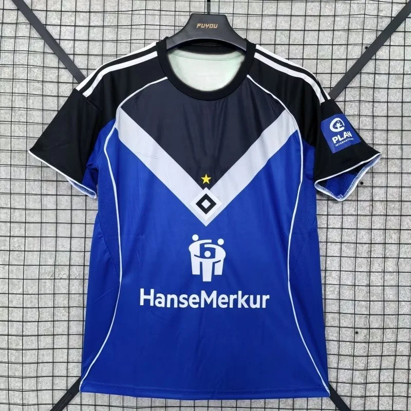 25-26 Camiseta alemana de Hamburgo de segunda división Hamburger SV Camiseta de fútbol local y visitante