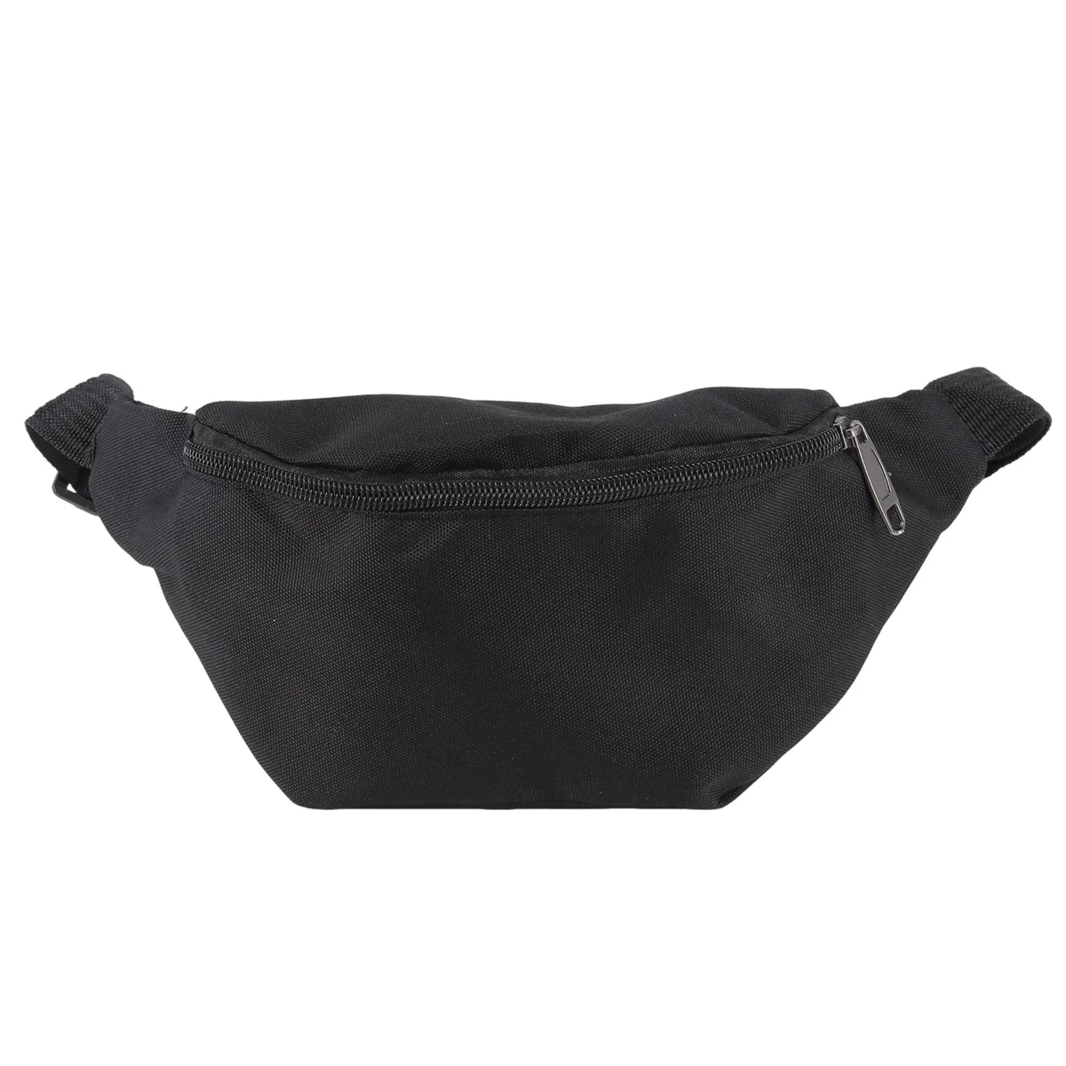 ABQR Bag Fanny Pack Hip Waist Festival Money Pouch Belt Wallet Sport Holiday Kids Black