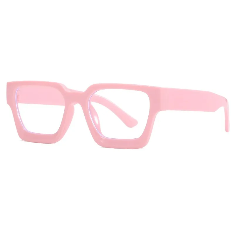 New Transparent Computer Glasses Frame Women Men Anti Blue Light Square Eyewear Blocking Glasses Optical Spectacle Eyeglass view 6