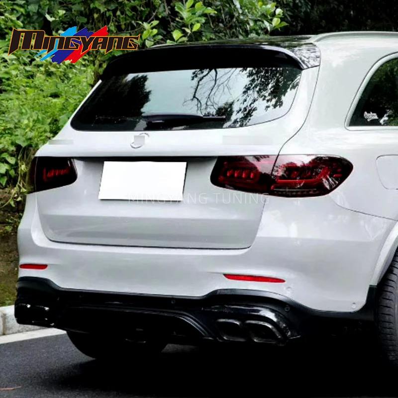 

Factory Hot Selling High Quality C253 GLC63 Coupe Body Kit Rear Diffuser Rear Lip for 2019-2021 GLC Lci to GLC63 Style Bodykit