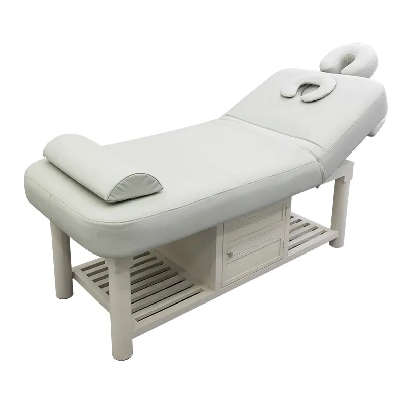 Lits de massage électriques de beauté de visage, table en métal de thérapie de massage de tatouage de pétrissage de soeur de spa, meubles BL50AM