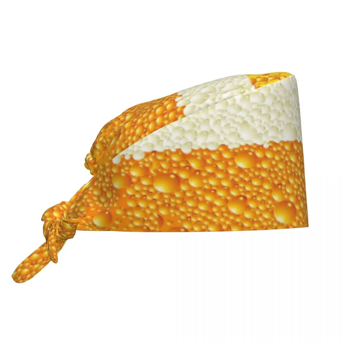 Gorro de espuma de cerveza para amantes de los niños, gorro quirúrgico de enfermería para operador Retro, gorros de trabajo de enfermería para el cuidado de mascotas Unisex