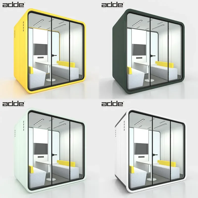 for Indoor Disassembly Removable Audio Studio Silent Cabin Live Stream Soundproof Table Mobile Office Soundproof Table