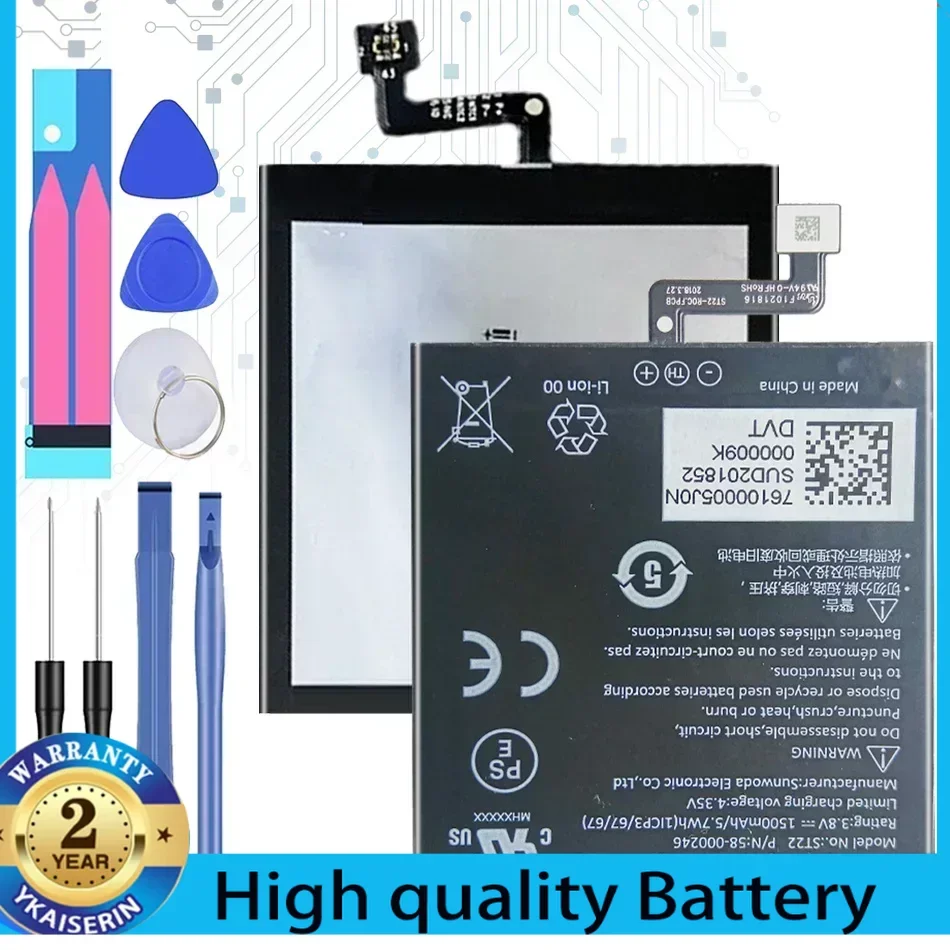 

ST22 1500mAh Replacement Battery for Amazon Kindle Paperwhite 4 2018 Paperwhite4 2018 High Quality Batteria Warranty 1 Year