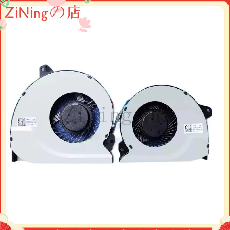 New CPU GPU Cooling Fan For ASUS ROG Strix GL702 GL702VM S7VM GL702VMK GL702VML Laptop Cooling Pads DFS2000054Q0T-FJ9U