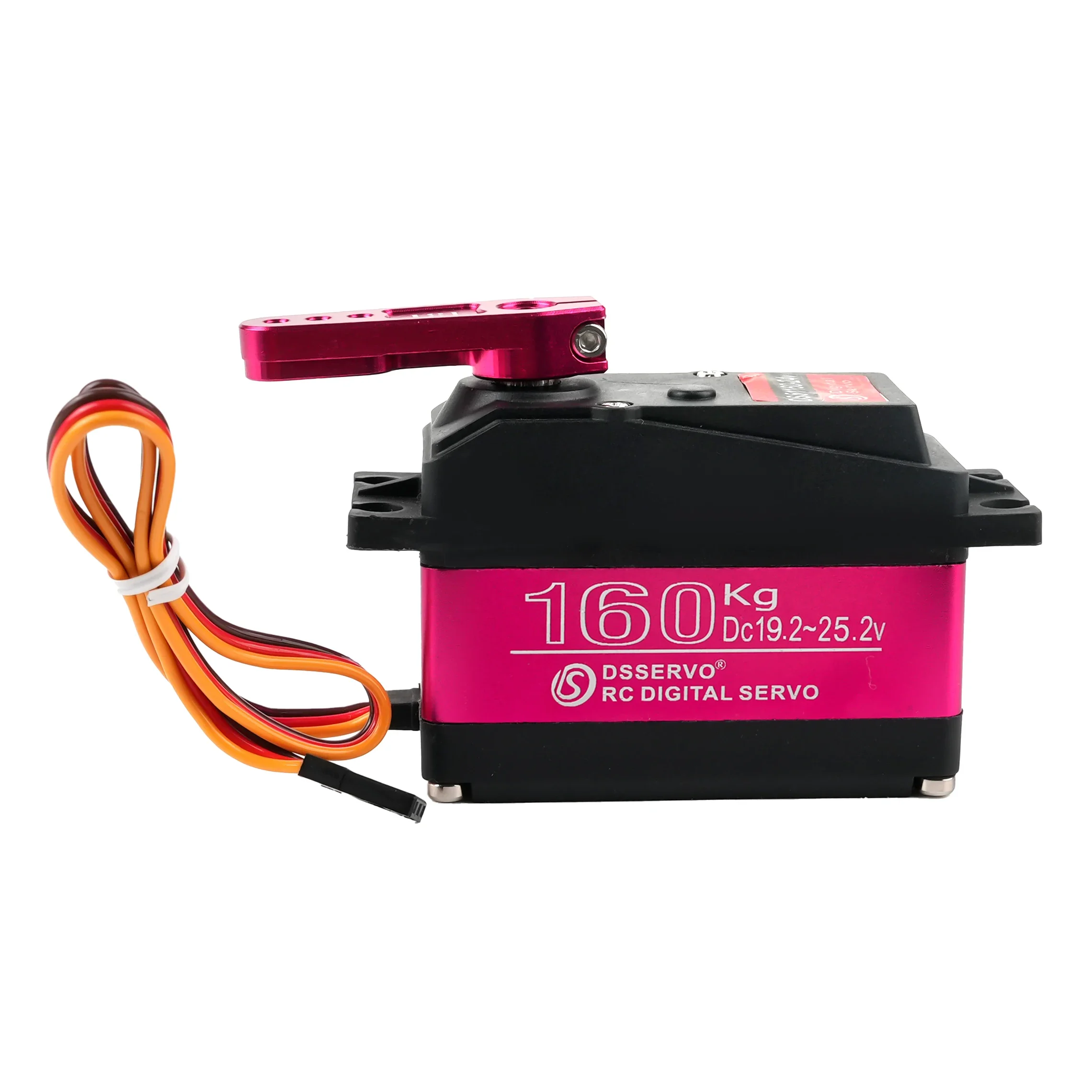 DS51160 Servo digitale da 160 kg 24 V |   Ingranaggio metallico impermeabile a coppia elevata 270 ° /180 ° |   Per veicolo da arrampicata con braccio robot per auto Baja RC 1/5