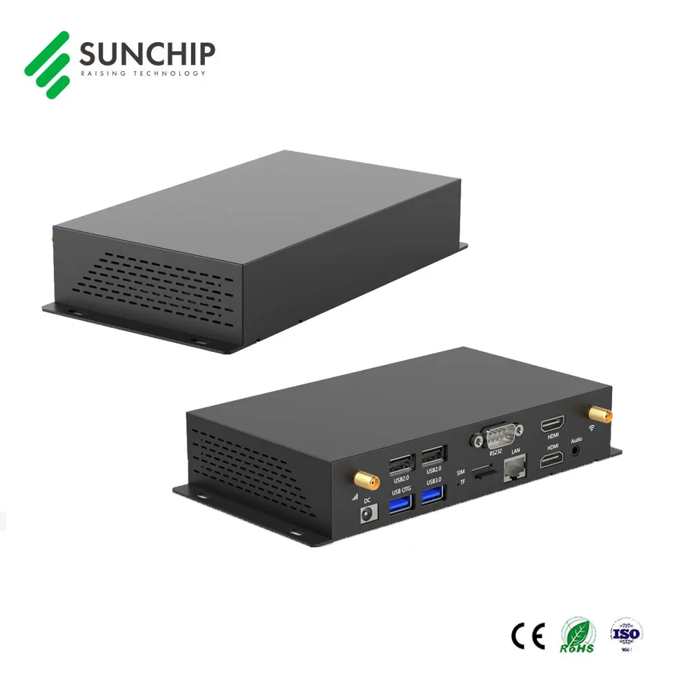 Fabricant Rockchip RK3568 Android 11 4K Boîte de lecteur multimédia de signalisation numérique