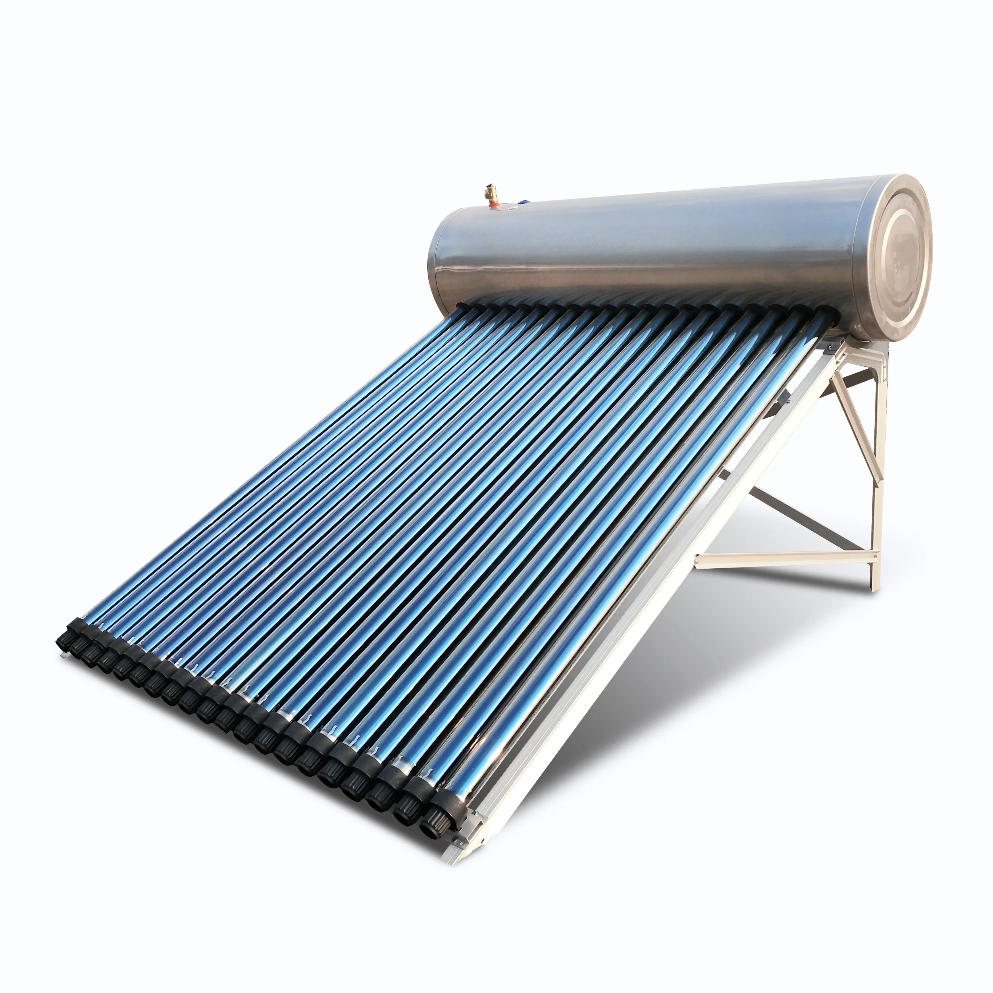 for150L Vacuum Tubes Heater Pressurized Hot Water Energy System Home Balcony Rooftop Solar Keymark Certified Solar Water Heaters