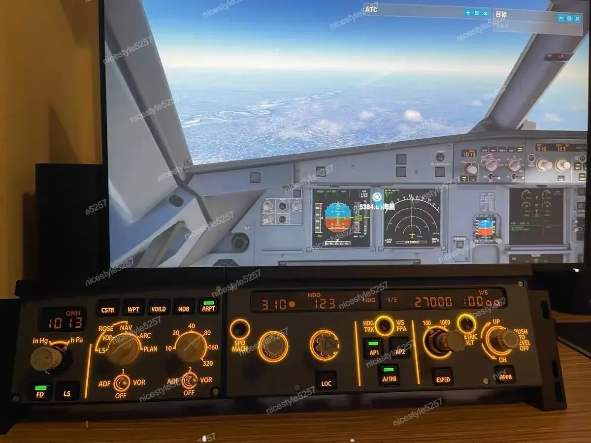 Full-Size High Simulation A320 FCU Control Panel X-Plane Msfs2020