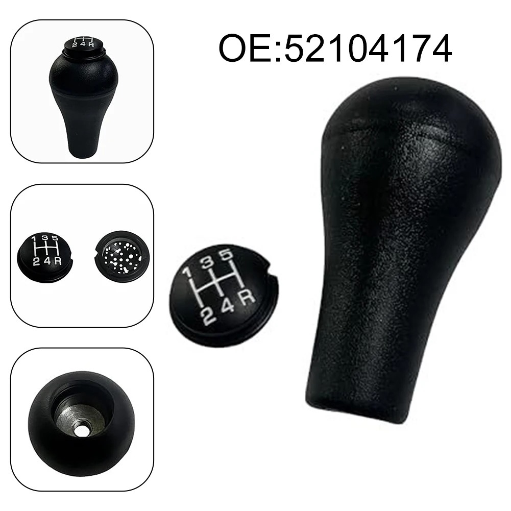 Gear Lever Cover 5-speed Shift Knob As Shown In The Figure Aluminum Alloy Ergonomic Design 5-speed Pattern Top