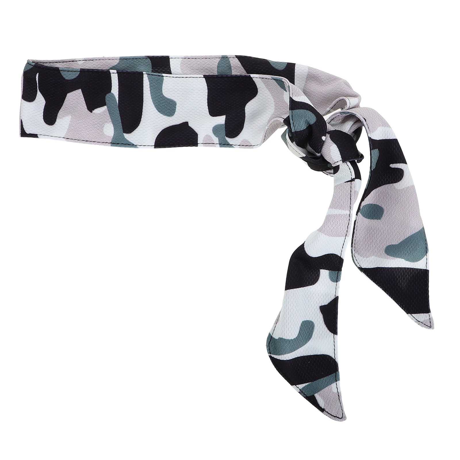 

Camouflage Adjustable Sweatband Headscarf Headband Men Women Athletic Sweat Wicking Running Gym Yoga Tennis Fitness