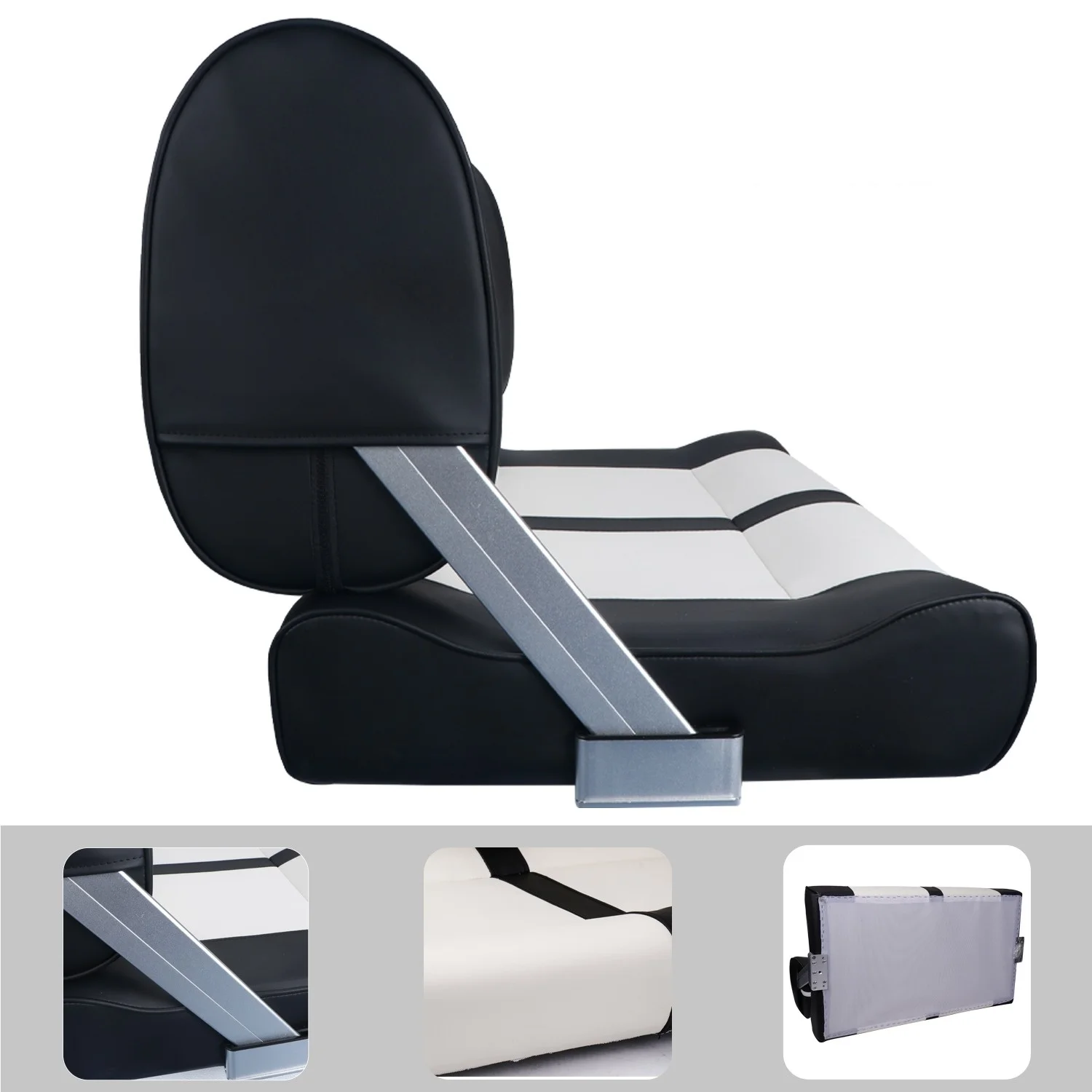 

Двойное сиденье для лодки, стул моряка, индивидуальный стул капитана, двустороннее пассажирское сиденье для роскошной лодки, яхты, поршни 2025