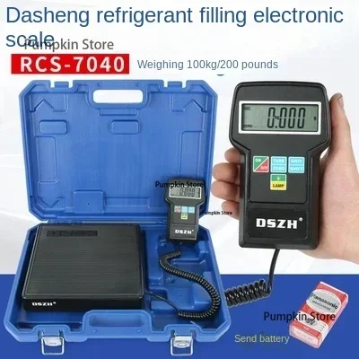 Electronic Digital Balance Scale RCS-N9030 Refrigerant Electronic Scale Large Flow Automatic Programmable Charging Precision