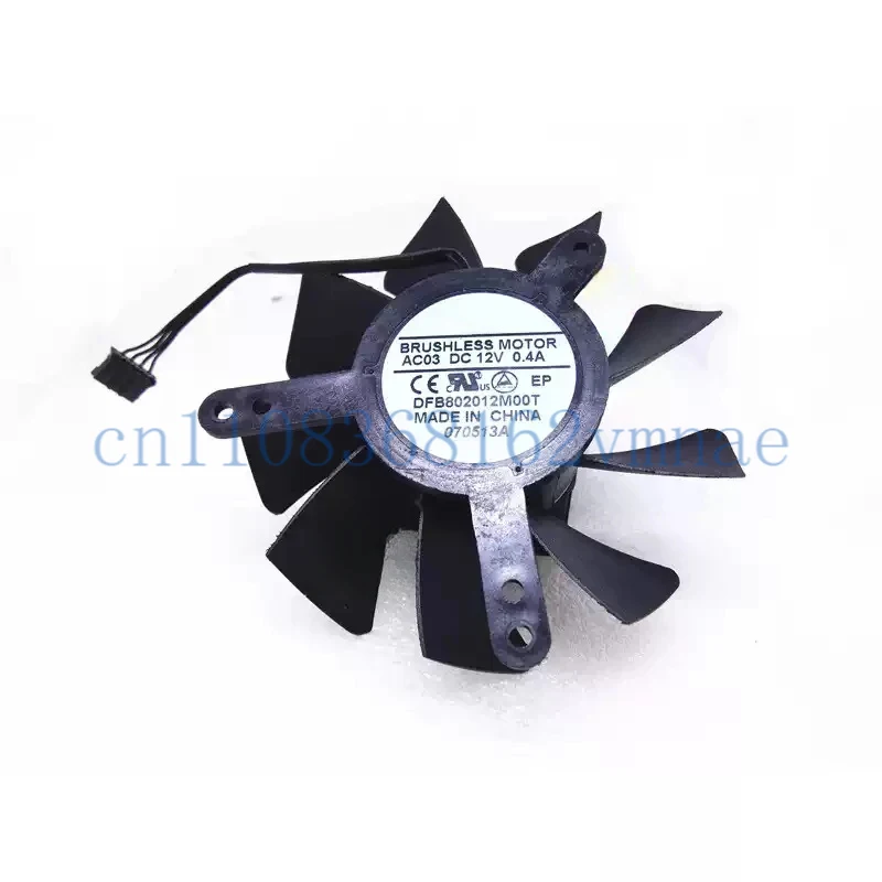

FOR ZOTAC GTX690 GTX590 Graphics Card Fan DFB802012M00T 4-Pin Temperature Control
