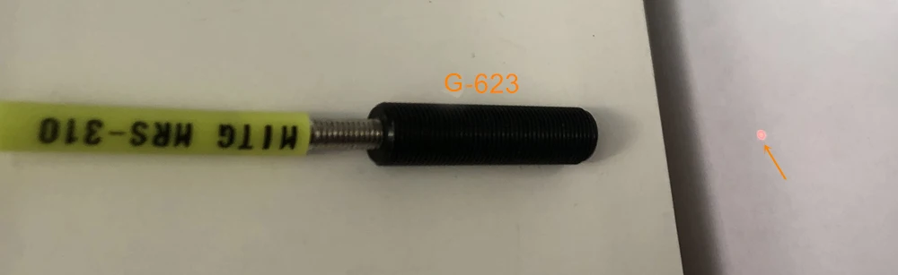 Optischer Fasersensor, Fokuslinse, Spiegel, optisch, M3, M4, M6, für diffuse reflektierende Durchgangsstrahl-Lichtschranke, Gauselink – Detail 10