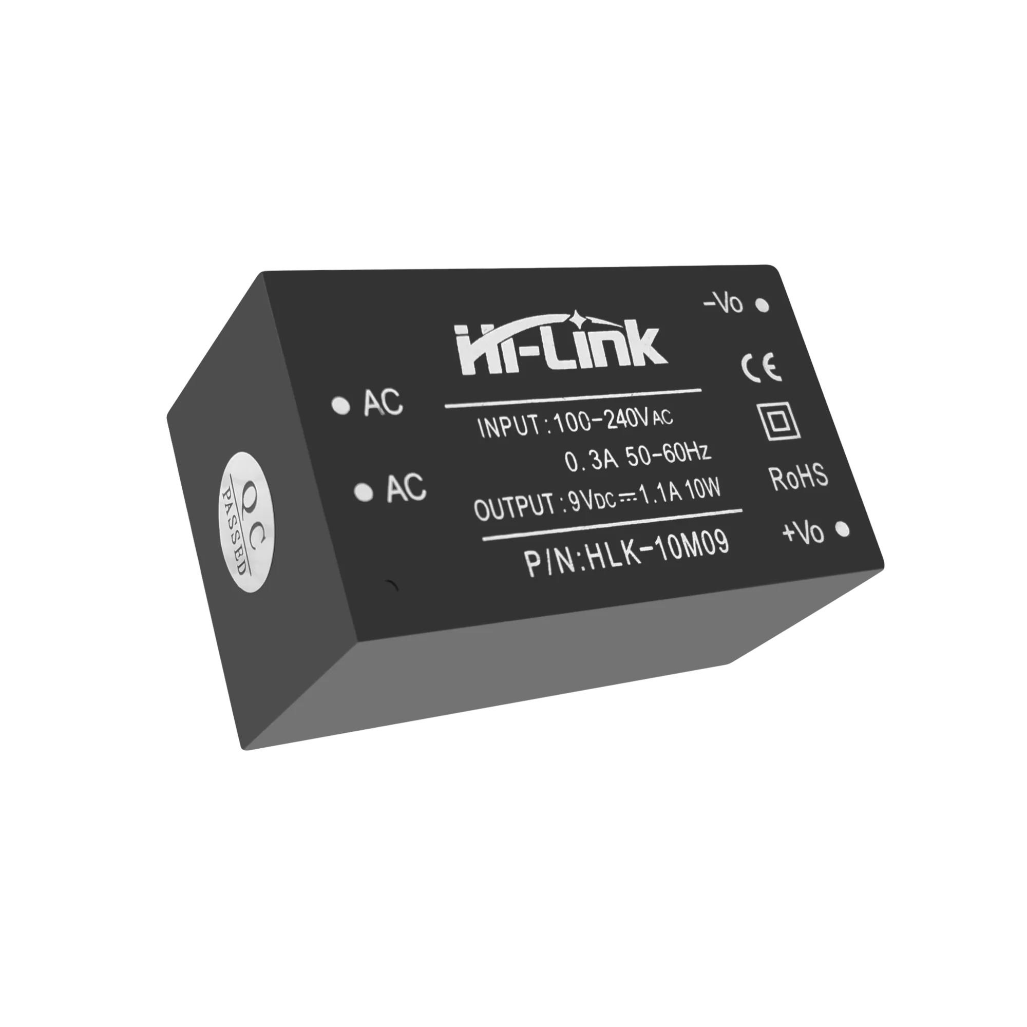 Hi-Link HLK-10M09 AC DC 220V to 9V 1100mA Mini Isolation Switch AC-DC 10W Power Supply Module Step Down Smart Home Converter CE