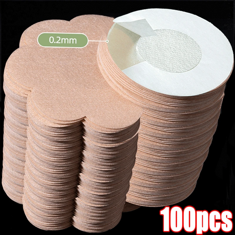 2-100pcs Nipple Cover Sticker Disposable Pasties Piece Breast Petal Self-adhesive Invisible Chest Bra Padding Patch Intimates