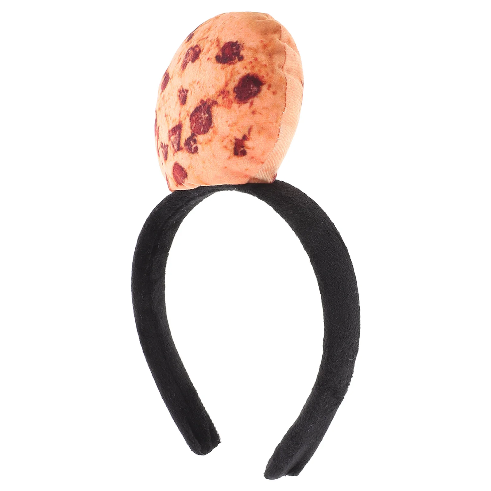 ヘッドバンドシミュレーションクッキーヘアバンド楽しいパーティーかぶとハロウィンぬいぐるみビスケットコスプレ現実的なかわいいノベルティフルーツ