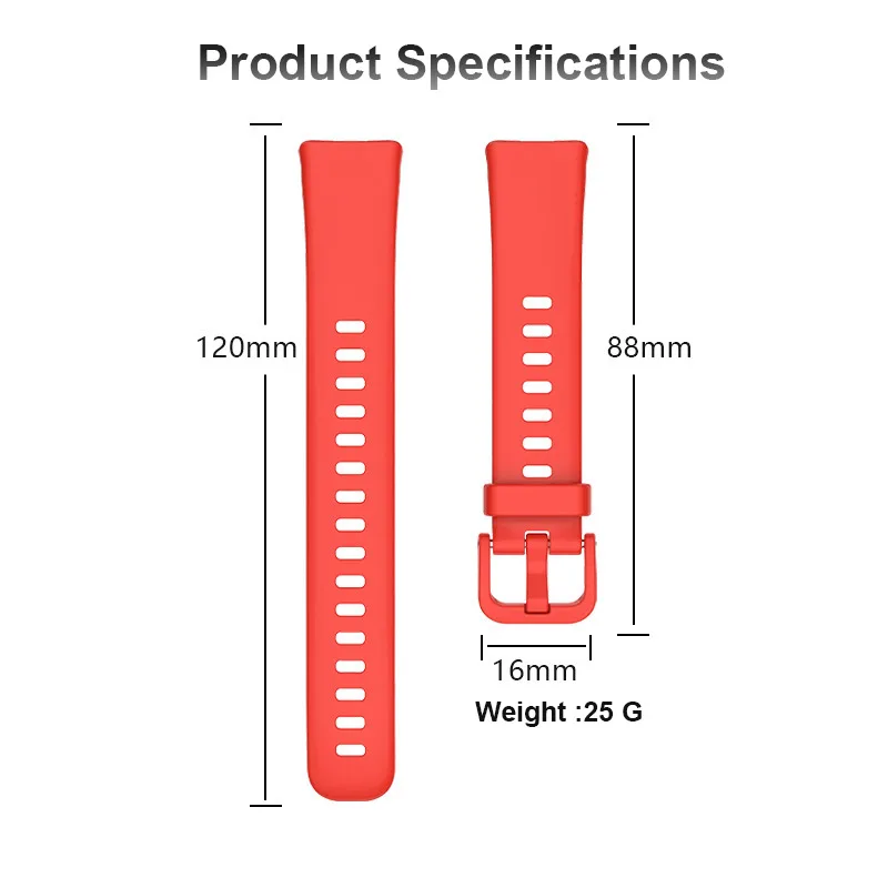 Silicone Strap For Huawei Band 8 9 Beacelet With Soft Case Replacement Watchband Accessories Huawei Band 9 Sport Strap