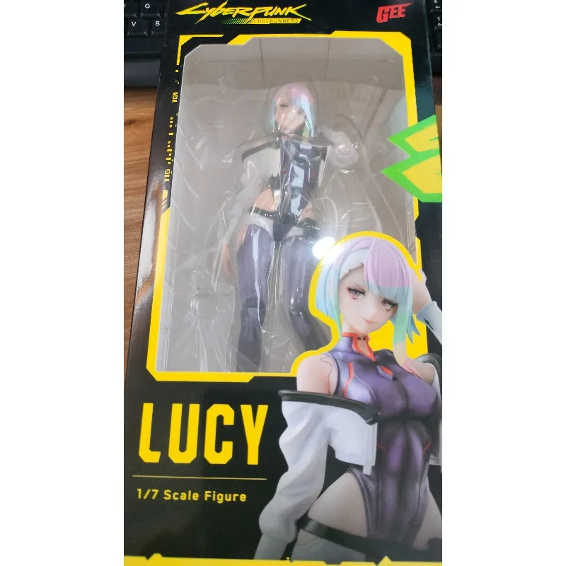 

В наличии 100% оригинал AniMester 1/7 GEE CYBERPUNK: EDGERUNNERS LUCY Аниме Фигурки Коллекция моделей Игрушка Kawaii Hobby