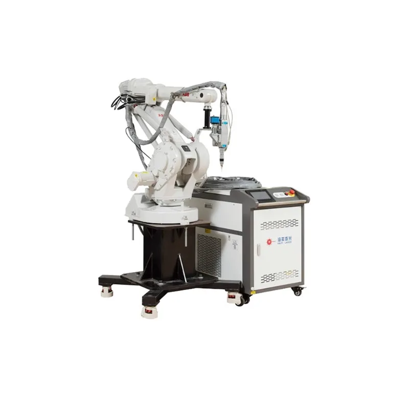 Robot welding machine Hardware accessories condenser welding robotic arm industrial grade welding machine