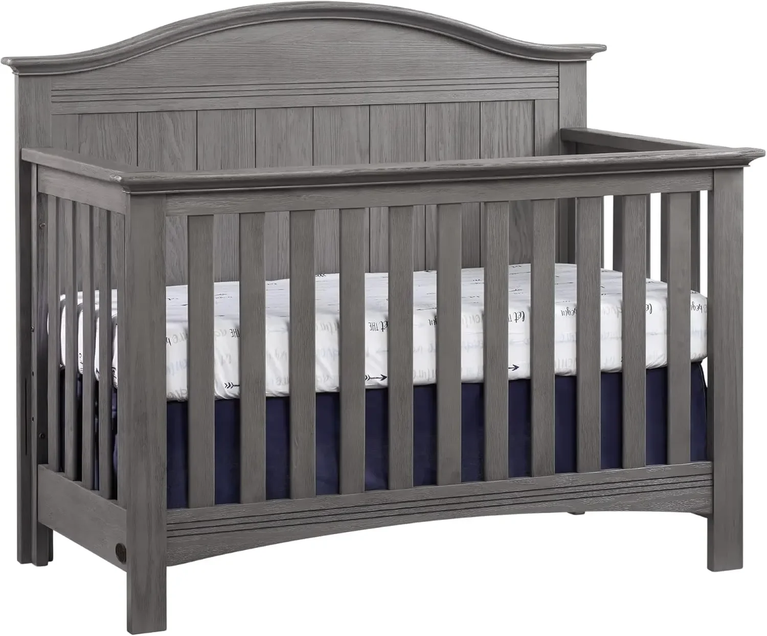 

Four In One Convertible Crib Graphite Gray Greenguard Gold Certified